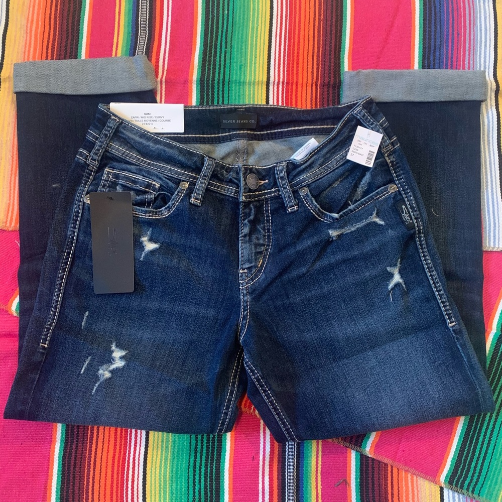 Silver Jeans capris